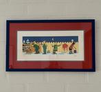 Art graphique lithographique - Hergé Quick & Flupke, Enlèvement