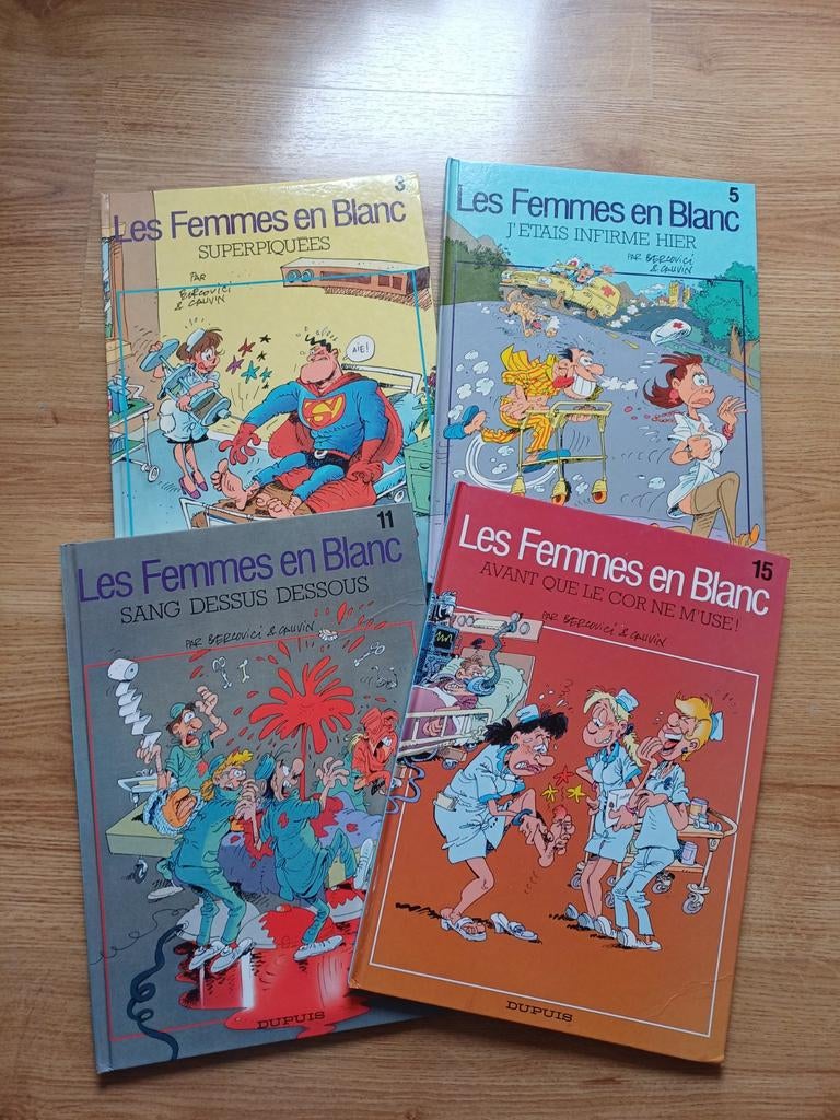 Bd les Femmes en blanc 3/5/11/15 EO, Livres, BD, Plusieurs BD, Enlèvement ou Envoi, Comme neuf