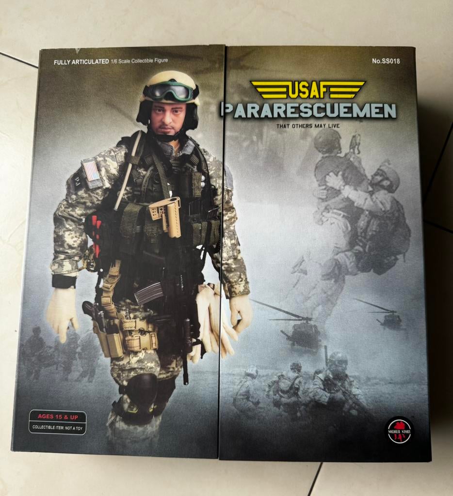 Soldier Story 1/6 SS018 USAF Pararescuemen, Ophalen of Verzenden, Zo goed als nieuw
