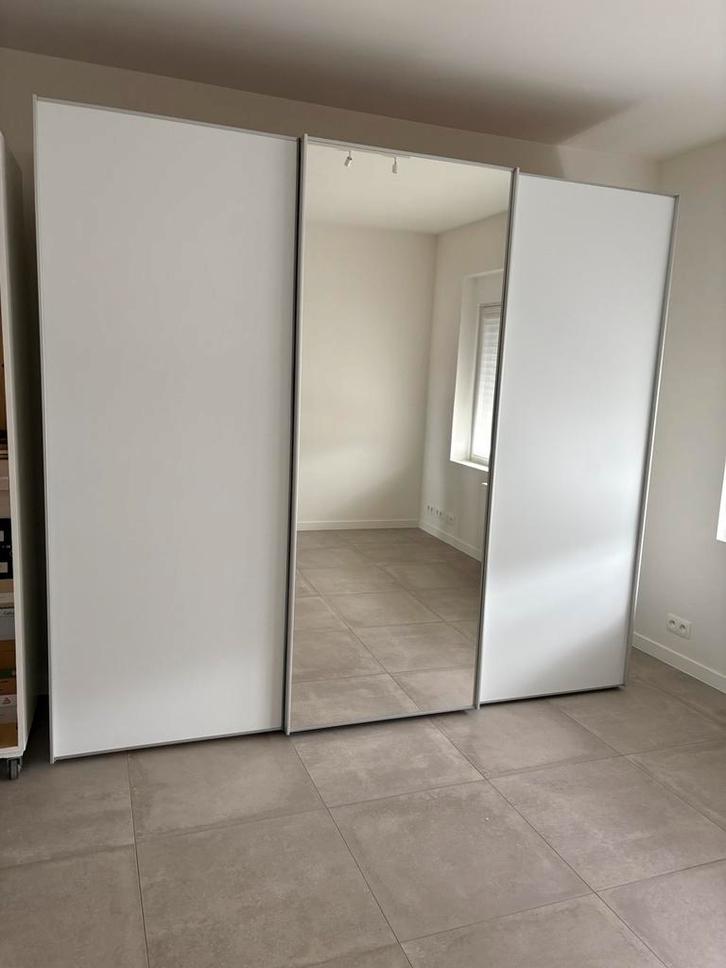 Dressingkast met spiegeldeur, Huis en Inrichting, Slaapkamer | Nachtkastjes, Zo goed als nieuw, Ophalen
