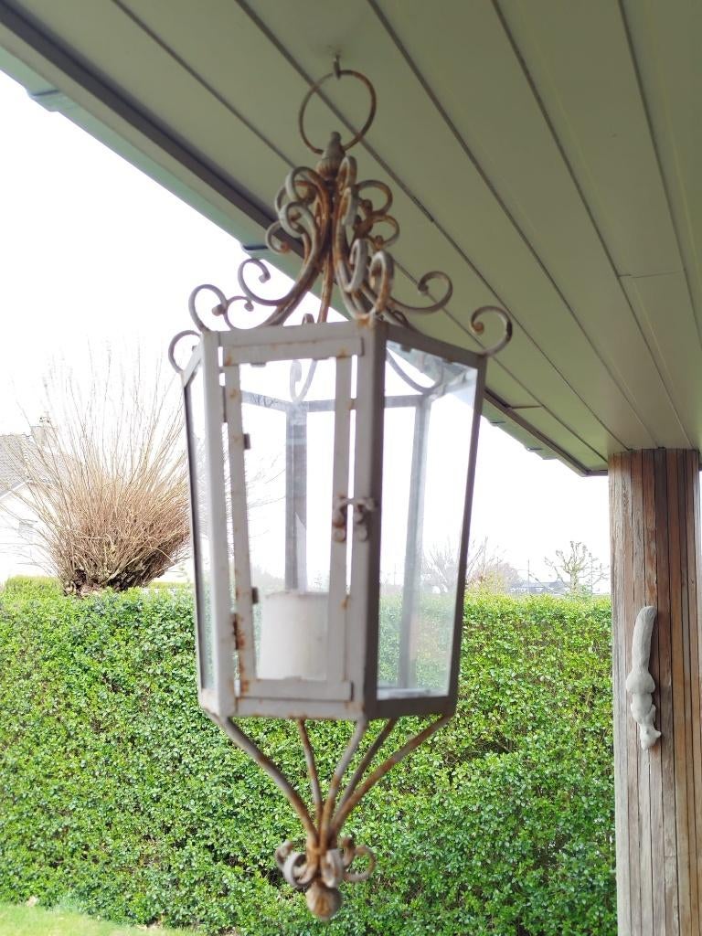 Antieke lantaarn kandelaar tuin terras, Enlèvement ou Envoi