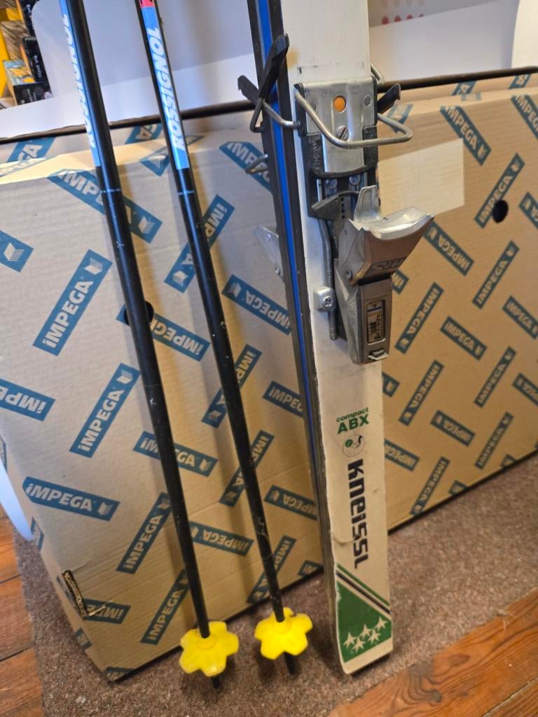 Ski et bâtons avec équipement complet., Sports & Fitness, Enlèvement, Ski, Bâtons