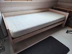Bed lifetime met stevige lattenbodem en propere matras, Maison & Meubles, 90 cm, Une personne, Enlèvement, Utilisé