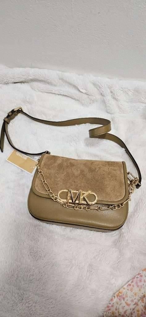 Michael Kors Tas, Verzenden, Nieuw, Beige, Schoudertasje