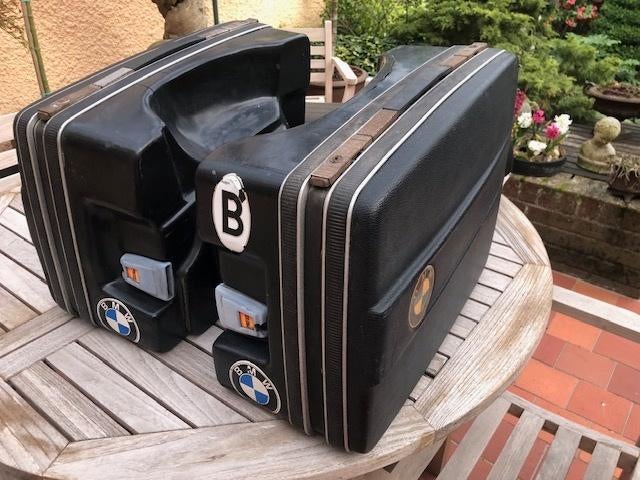 2 valises Krauzer BMW R75, Enlèvement, Utilisé