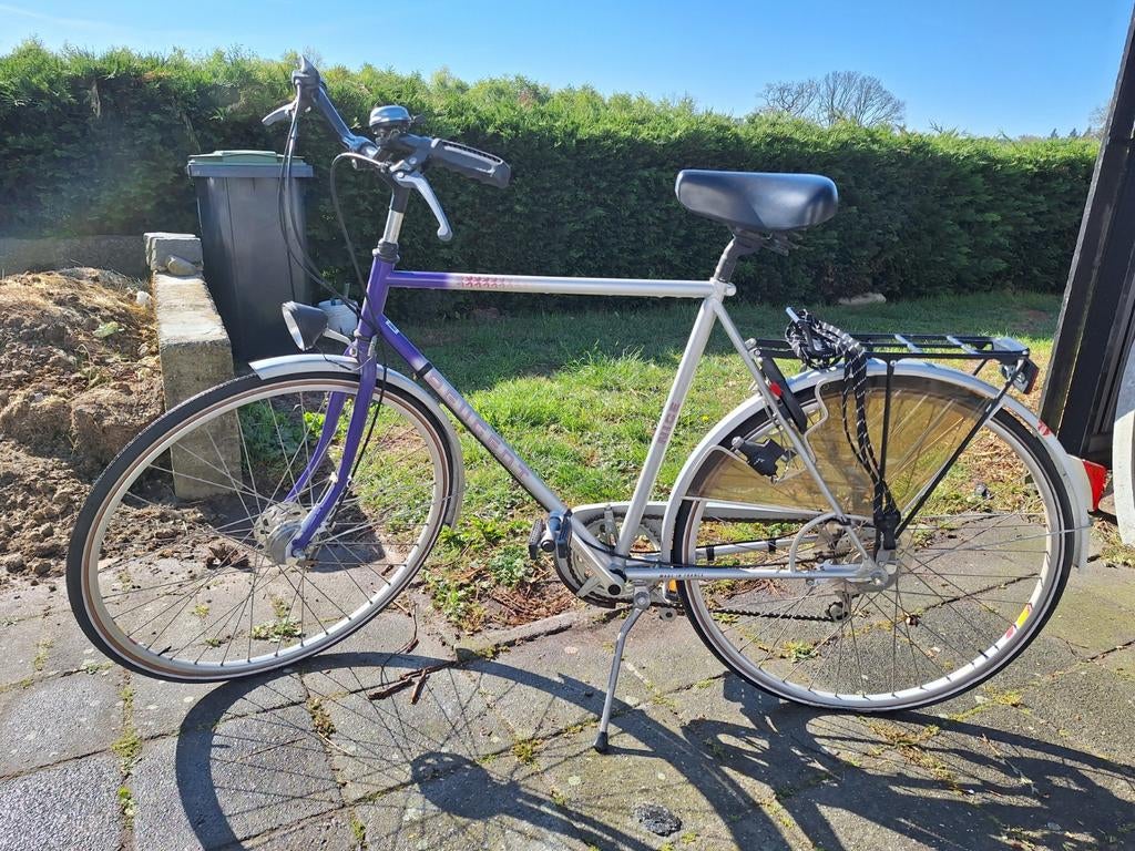 Een mooie herenfiets 28 inch Peugeot Nice, Fietsen en Brommers, 57 tot 61 cm, Ophalen, Zo goed als nieuw, Versnellingen
