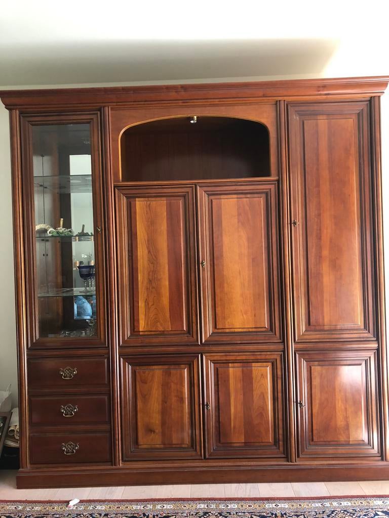 Armoire de bibliothèque Vitrine, Antiquités & Art, Antiquités | Bureau & Affaires, Enlèvement