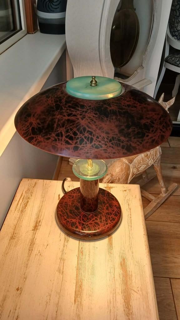 Lampe de bureau Vintage, Enlèvement ou Envoi, Métal