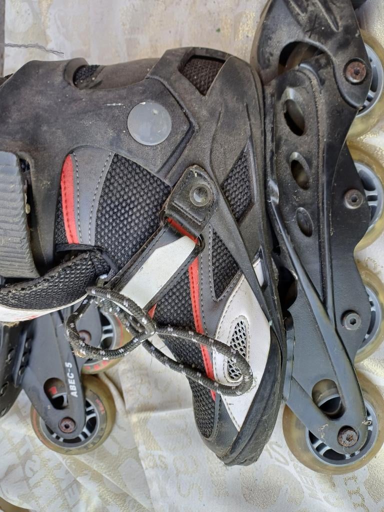 Skeelers kleine maat  34-38, Sport en Fitness, Skeelers, Verstelbaar, Kinderen, Zo goed als nieuw, Inline skates 4 wielen