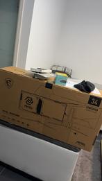 MSI MAG 345CQR Zwart, Computers en Software, Monitoren, Ophalen, Zo goed als nieuw