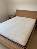 2 persoonsbed met toebehoren, Ophalen, Zo goed als nieuw
