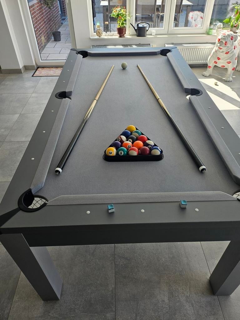 tafel de billard / ping pong et de salle à manger, Sports & Fitness, Enlèvement
