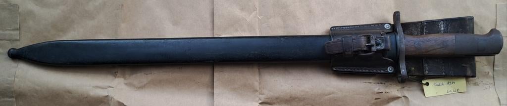 Baionnette-scie Suisse Modèle 1914, Collections, Objets militaires | Général, Enlèvement ou Envoi
