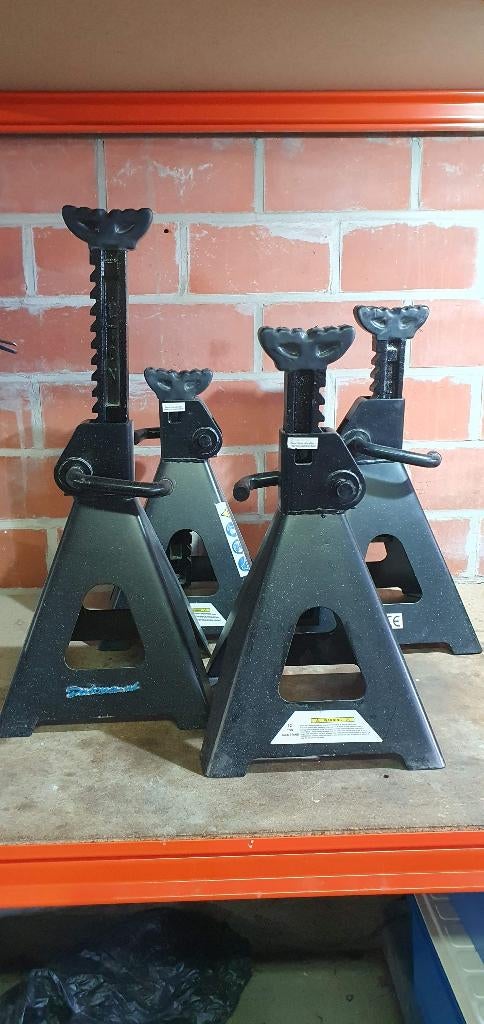 werkplaats assteunen, Ophalen, Gebruikt