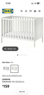 babybed Ikea Sundvik, Ophalen, Zo goed als nieuw, Ledikant