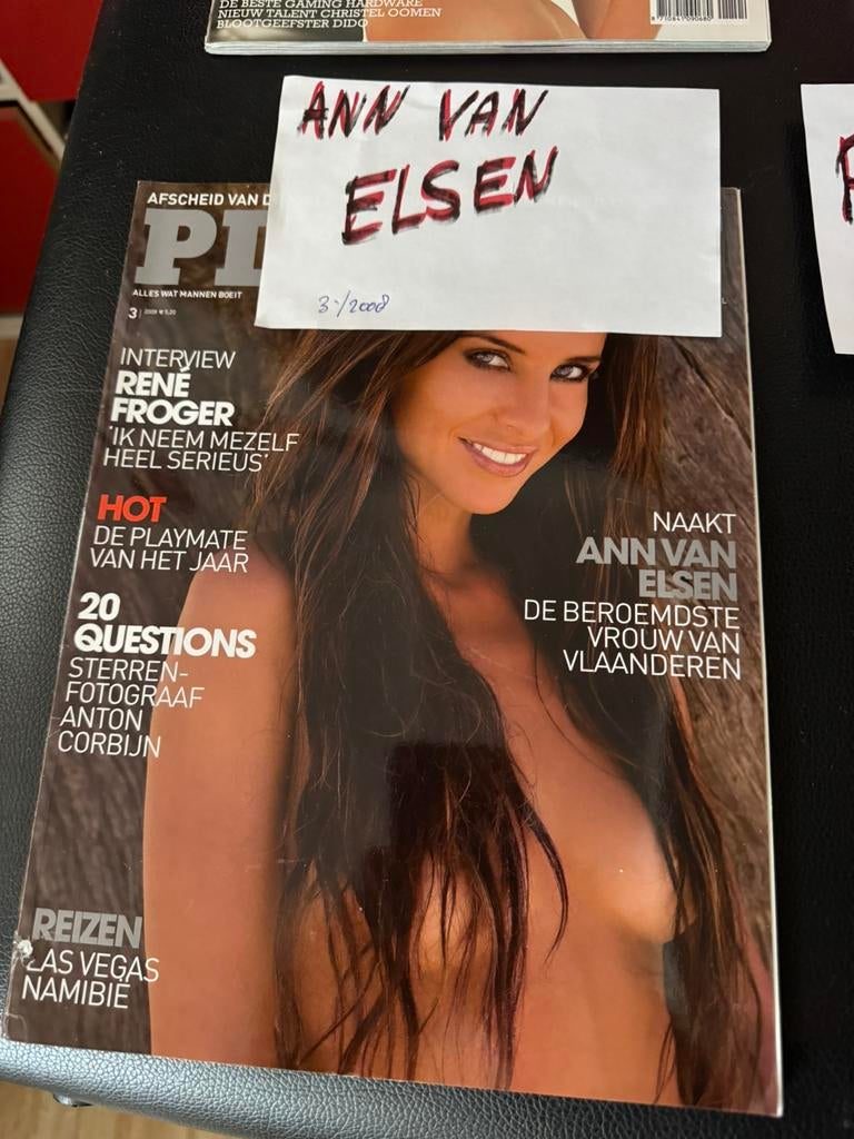 playboy met bekende belgen 7,50 per stuk, Verzenden, Zo goed als nieuw
