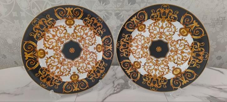 Assiettes en porcelaine Rosenthal Versace Barocco, Antiek en Kunst, Antiek | Wandborden en Tegels, Ophalen