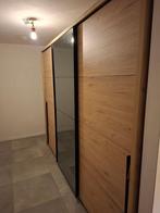 Moderne kledingkast met schuifdeuren en spiegel, Ophalen, Met deur(en), Gebruikt, 200 cm of meer