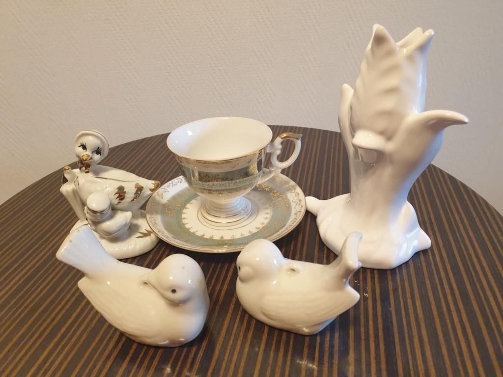 Vintage porceleinen beeldjes, Ophalen of Verzenden