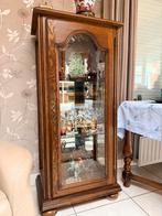 Vitrine avec étagères en verre et miroir, 25 à 50 cm, Avec porte(s), Klassiek, Comme neuf