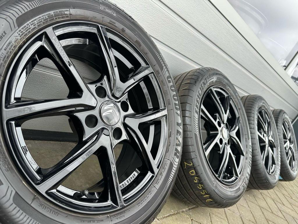 16 Citroen C3 C4 Opel Corsa Peugeot 2008 208  Partner velgen, Auto-onderdelen, Banden en Velgen, Banden en Velgen, Winterbanden