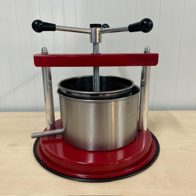 Fruitpers voor zacht fruit van INOX (RVS) in 3 maten, Niet ingevuld, Niet ingevuld, Nieuw, Ophalen of Verzenden