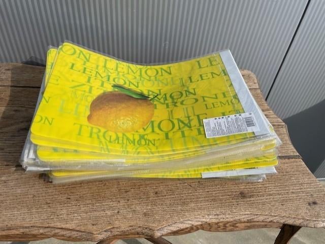 44 Pakketten met 2 placemats en 4 glazenonderzetters, Ophalen, Nieuw