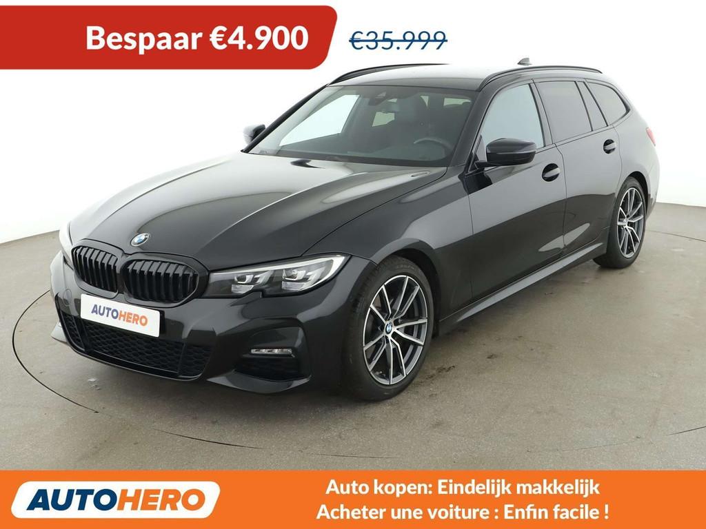 BMW 3 Serie 320 320d Mild-Hybrid M Sport (automatique), Autos, Cuir, Achat, Euro 6, 5 portes