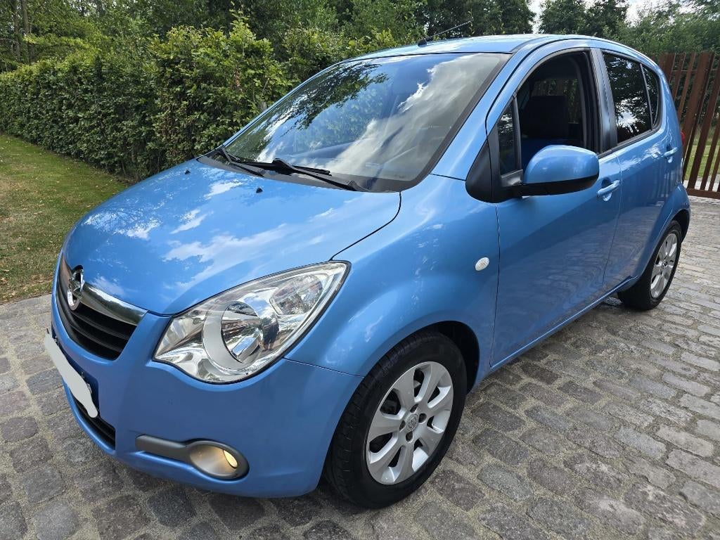 Opel Agila 1.2i EcoFLEX / 196.344 km / benzine, Voorwielaandrijving, 1242 cc, 4 cilinders, Blauw