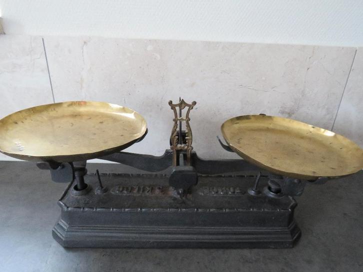 Antieke weegschaal, Antiek en Kunst, Antiek | Gereedschap en Instrumenten, Ophalen