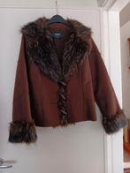 Daim vest, Kleding | Dames, Truien en Vesten, Bruin, Zo goed als nieuw, Maat 36 (S), Ophalen