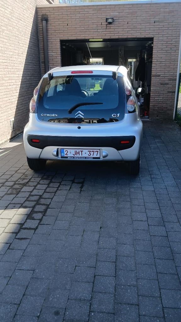 citroen c1 van 2007 ,61900km, goede staat, Auto's, Citroën, Particulier, C1, Benzine, Zilver of Grijs, Ophalen