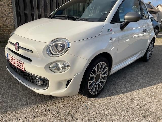 Fiat 500 lounge 1200 sportpakket, Auto's, Voorwielaandrijving, 4 zetels, 4 cilinders, Wit