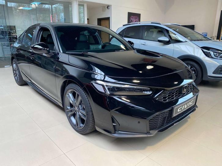 Honda Civic e:HEV 2.0 Hybrid Sport -€3740 Salonconditie!, Auto's, Honda, Bedrijf, Te koop, Civic, ABS, Achteruitrijcamera, Adaptive Cruise Control