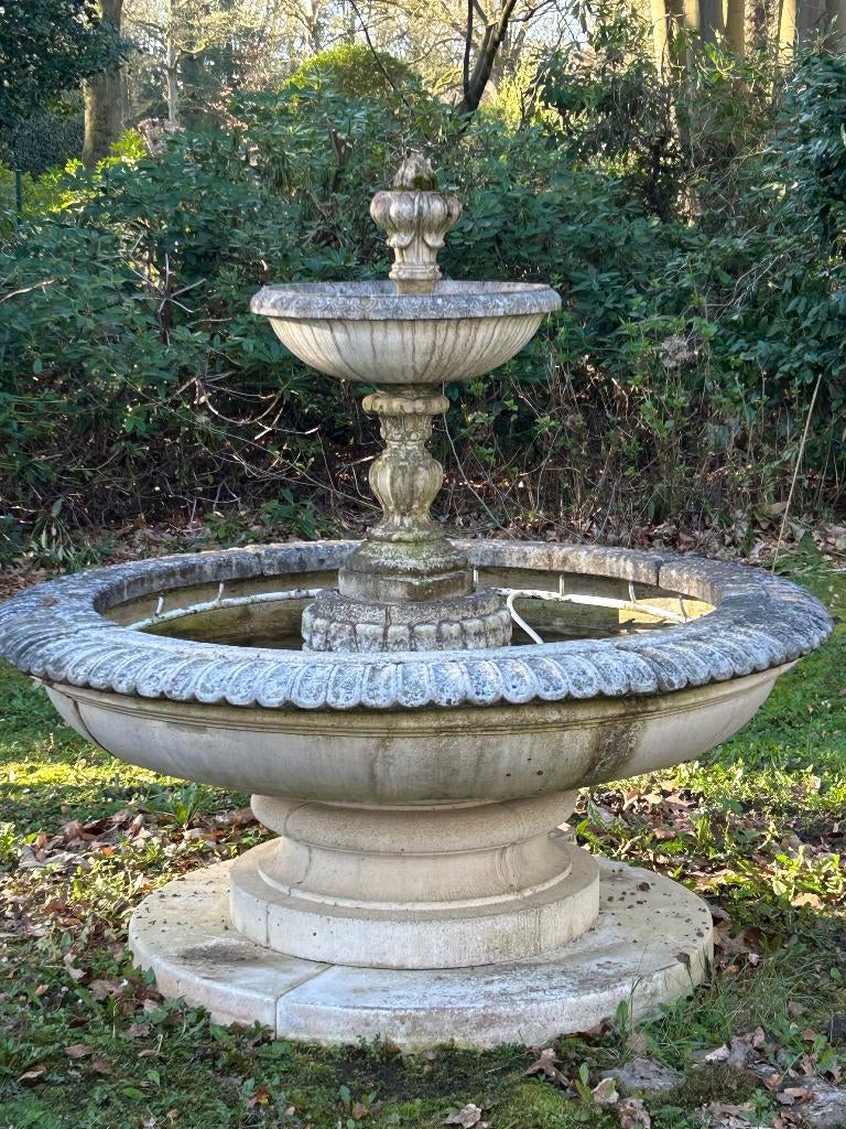 Fontein in Franse steen, Jardin & Terrasse, Pièces d'eau & Fontaines, Enlèvement, Fontaine