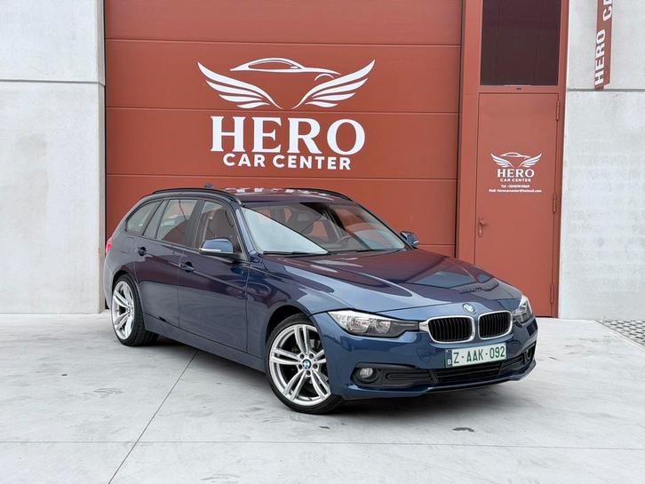 BMW 316d Facelift Automaat 2016 Euro 6b !, Auto's, BMW, Bedrijf, 3 Reeks, Diesel, Euro 6, Break, 5 deurs, Automaat, Blauw, Zwart
