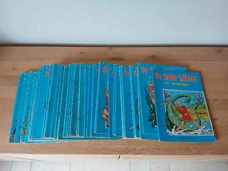 48 strips de rode ridder blauwe serie, Boeken, Stripverhalen, Ophalen of Verzenden