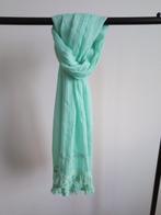 Sjaal mintgroen viscose katoen nieuw winkelrestant, Kleding | Dames, Mutsen, Sjaals en Handschoenen, Ophalen of Verzenden, Nieuw