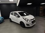 CHEVROLET SPARK 2014 BENZINE /AIRCO /TOP STAAT, Auto's, Bluetooth, Euro 5, Zwart, Wit