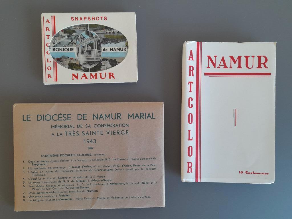 Noms de cartes postales, Enlèvement ou Envoi, 1920 à 1940, Non affranchie, Namur