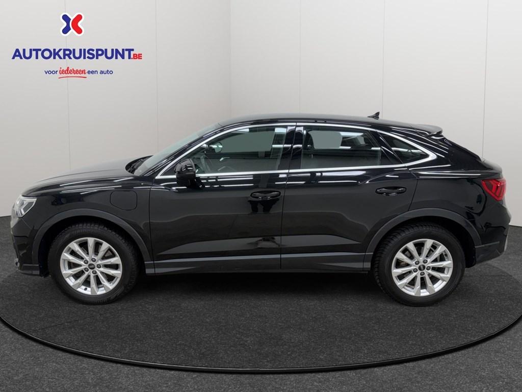 Audi Q3 1.4 45 TFSI E S TRONIC Leder GPS Camera Dig.Airco, Auto's, Automaat, Zwart, 38 g/km, 150 pk