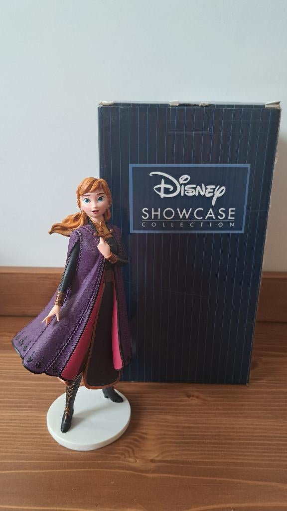 Disney Showcase - Anna - Frozen, Verzamelen, Disney, Ophalen of Verzenden, Overige figuren, Zo goed als nieuw, Beeldje of Figuurtje