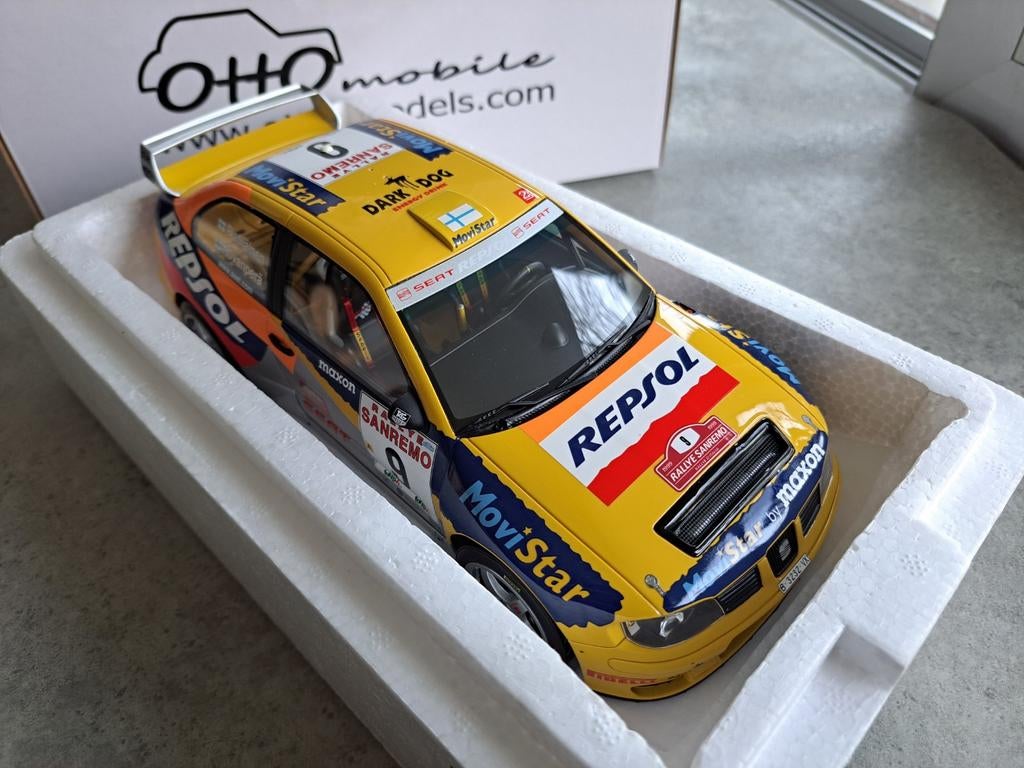 Seat Cordoba WRC Rovanpera Evo OT483 1/18 Nieuw, Hobby en Vrije tijd, Modelauto's | 1:18, Ophalen of Verzenden, Nieuw, Auto, OttOMobile