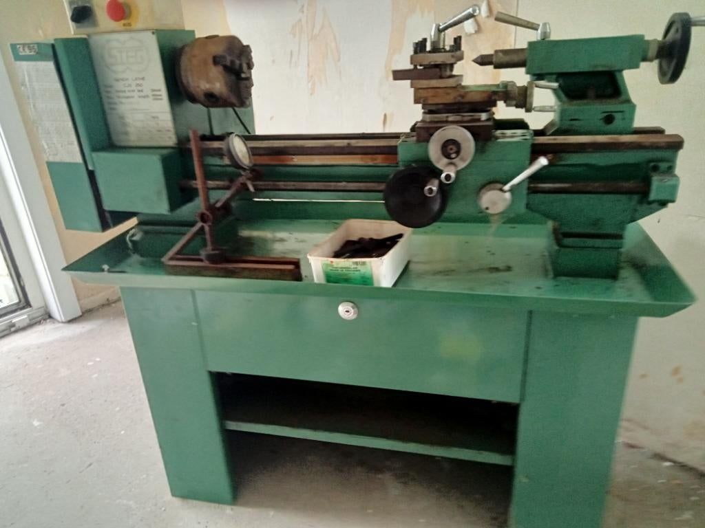 Tour à métaux, Enlèvement, Utilisé, Tour à métaux