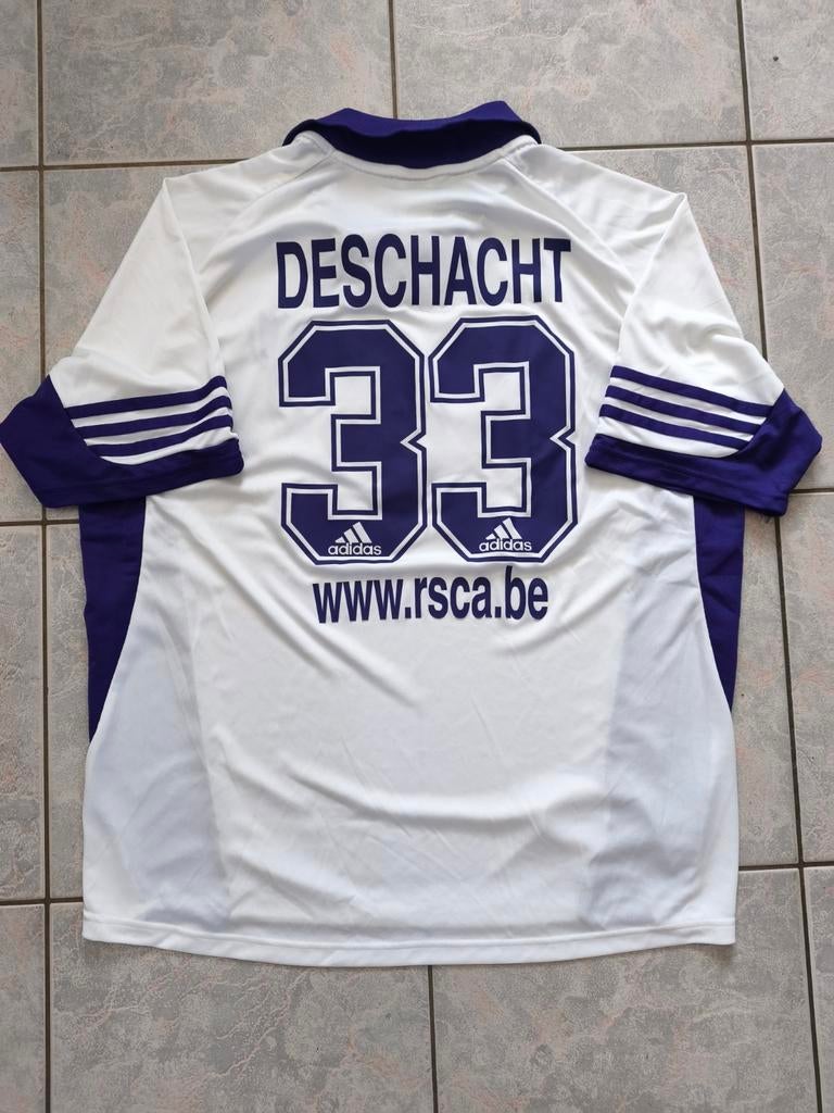 Maillot RSC Anderlecht shirt Deschacht XL, Sports & Fitness, Football, Maillot