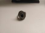 Zilveren ring met marcacitten, Handtassen en Accessoires, Ringen, Ophalen