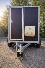 REMORQUE DOUBLE ESSIEUX POLYVALENTE - SOLAIRE CHAUFFAGE, Autos : Divers, Remorques, Enlèvement ou Envoi, Utilisé