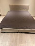Boxspring met topper, Ophalen, Zo goed als nieuw