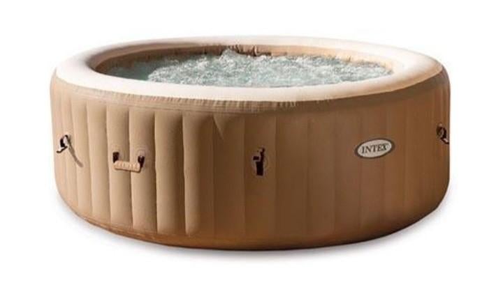 Jacuzzi intex, Tuin en Terras, Bubbelbaden en Hottubs, Ophalen, Gebruikt, Pomp, Opblaasbaar