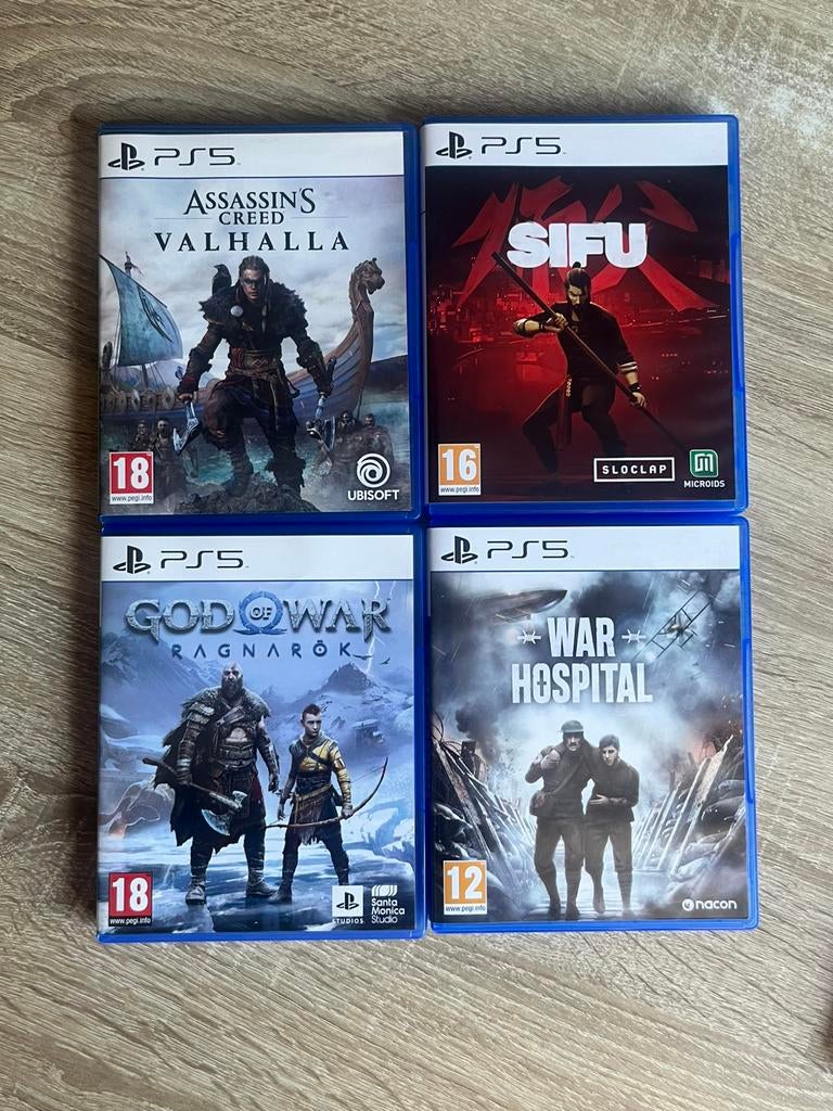 PS5 games, Ophalen